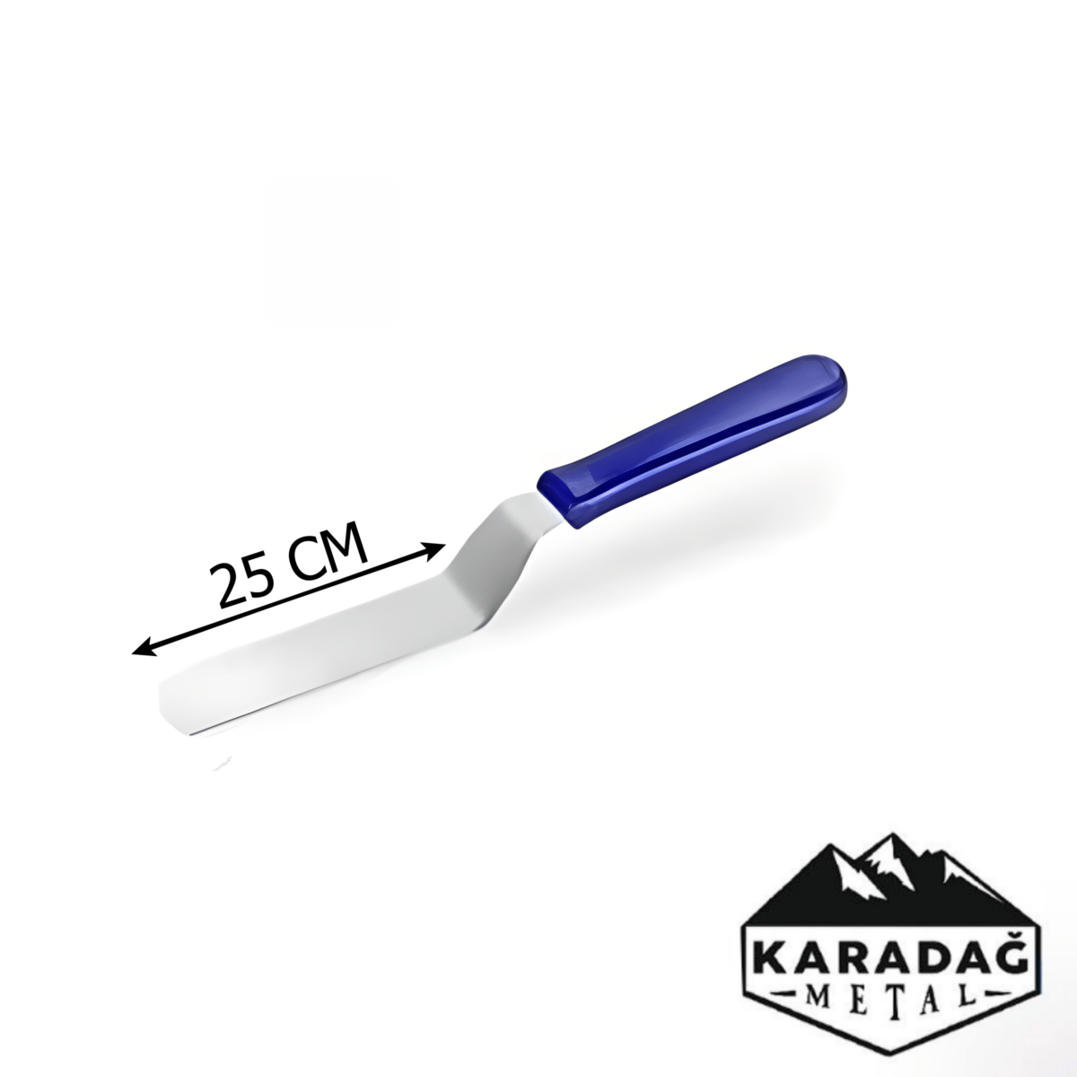 Karadağ Palet Bıçağı Eğimli 25 Cm
