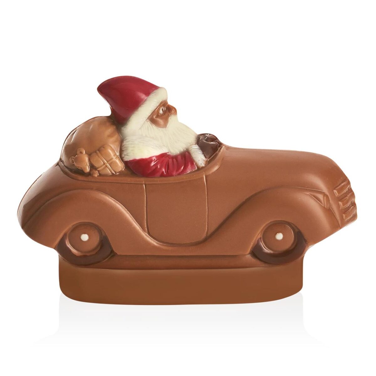 Yılbaşı Çikolata Kalıbı Arabalı Noel Baba