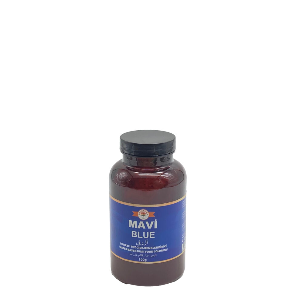 Decaroma Su Bazlı Toz 100 Gr Mavi Gıda Boyası