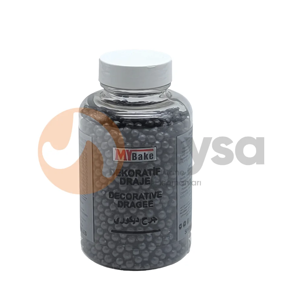 My Bake Boncuk Siyah 200 Gr 4 Mm