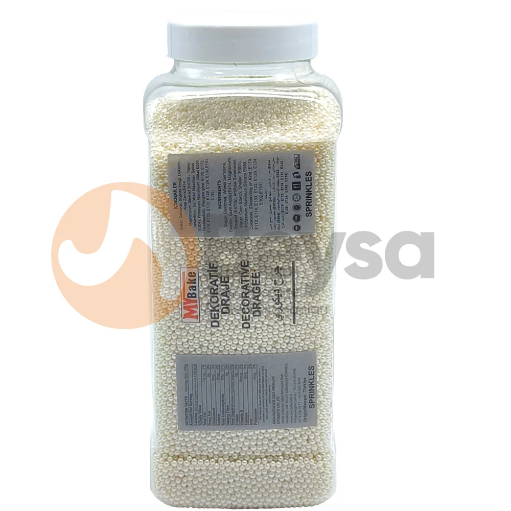 My Bake Boncuk Sedef 1000 Gr2 Mm