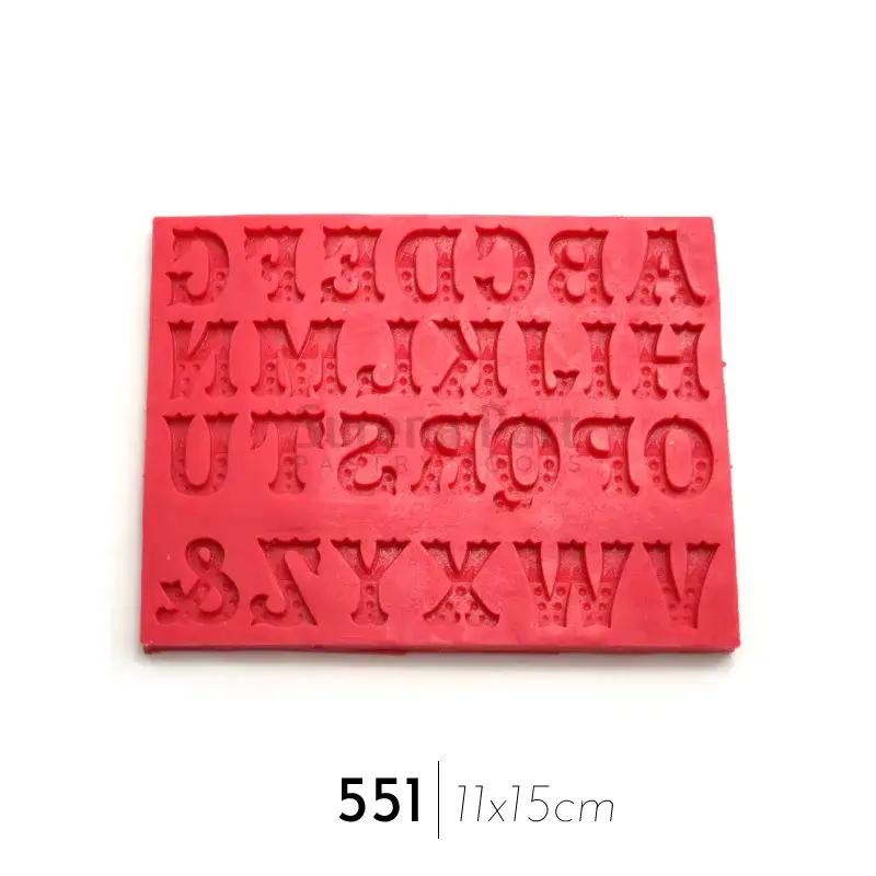 Şeker Hamuru Silikonu M551 Alfabe Surenapart