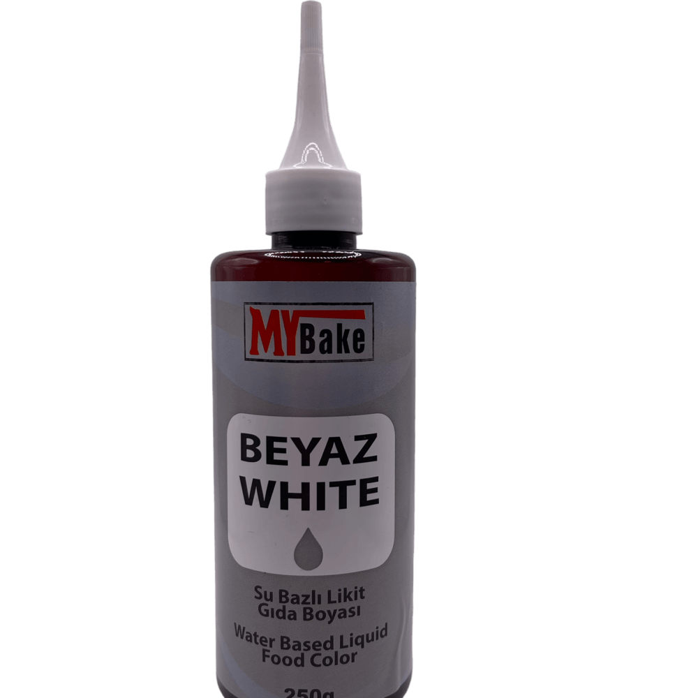 My Bake Su Bazlı Likit Gıda Boyası 250 Ml Beyaz