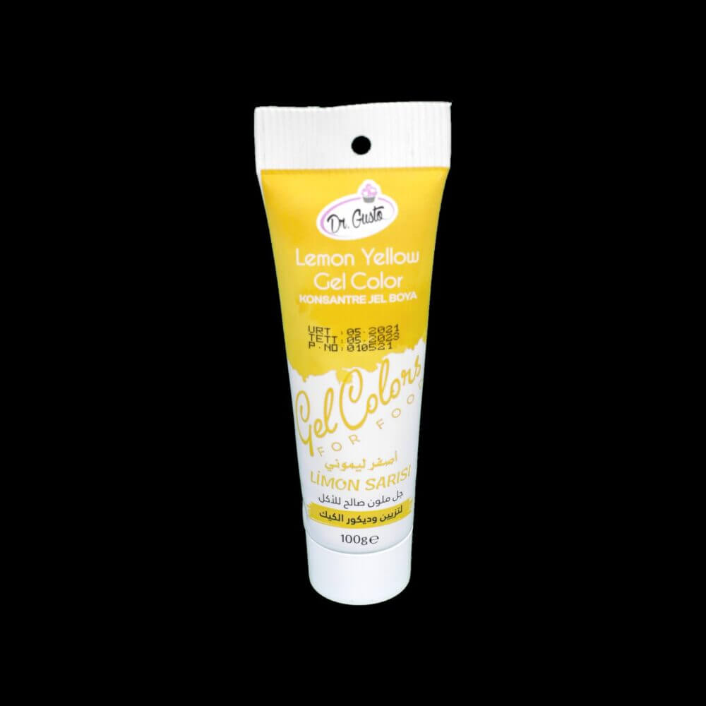 Dr.Gusto Jel Boya Limon Sarı 100 Ml
