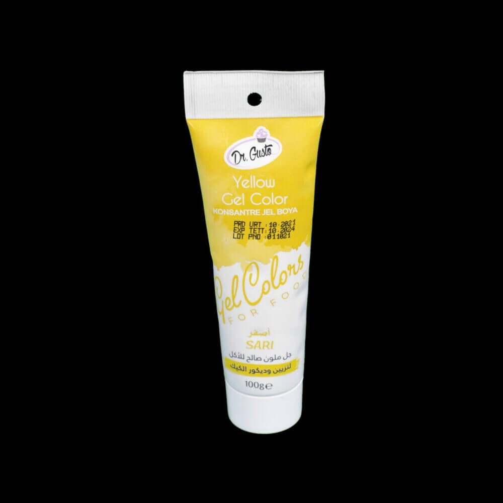 Dr.Gusto Jel Boya Sarı 100 Ml