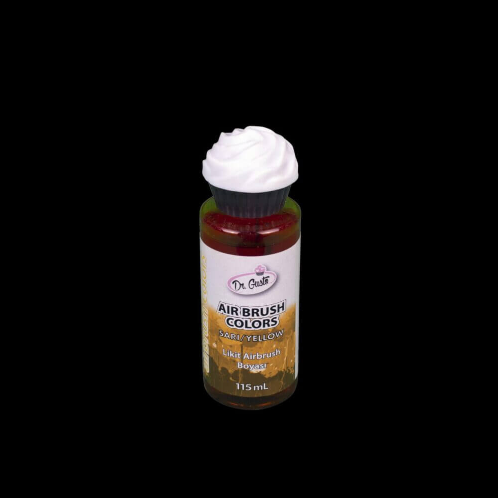 Dr.Gusto Likit Aırbrush Boyası 120 Ml Sarı