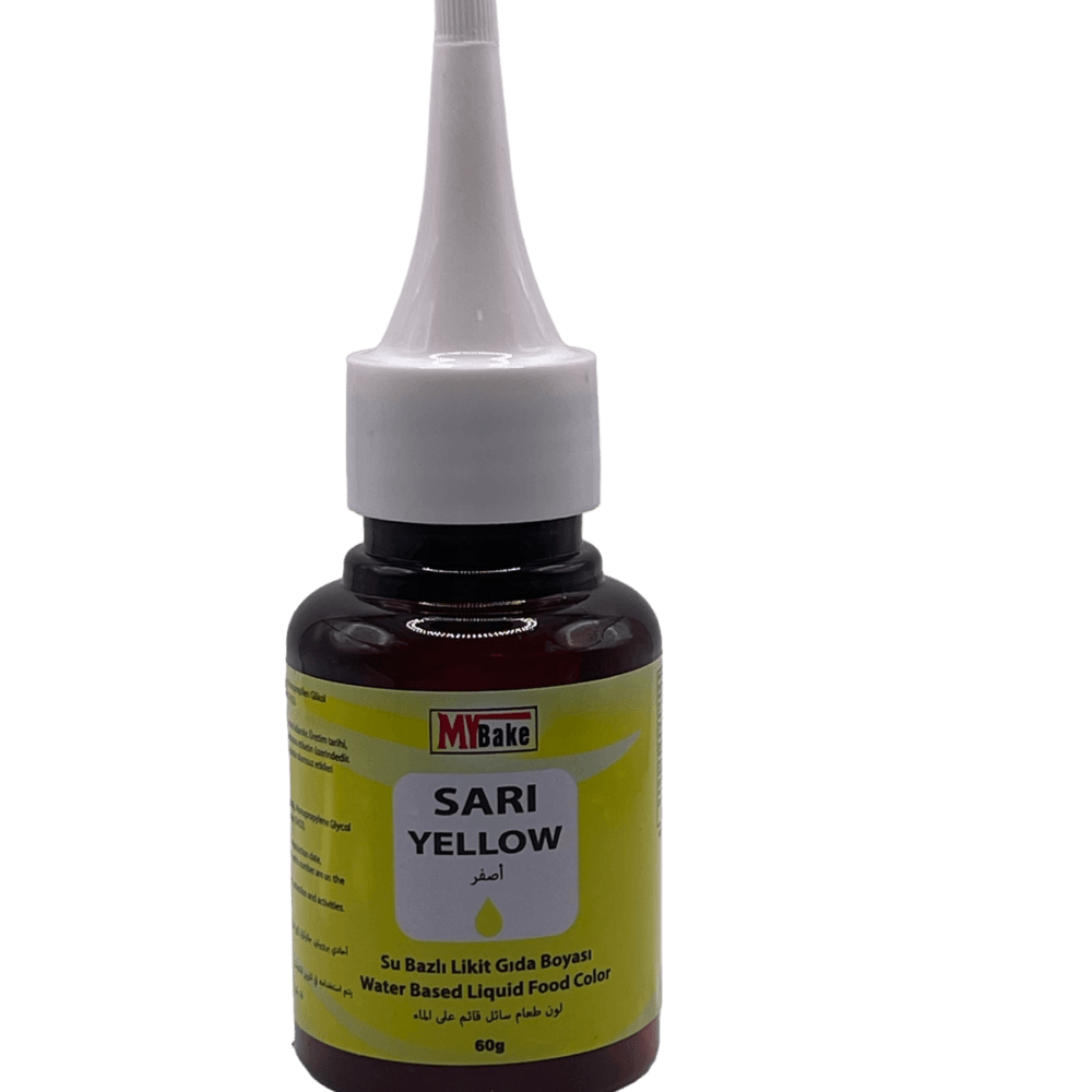 My Bake Su Bazlı Likit Gıda Boyası 60 Ml Sarı