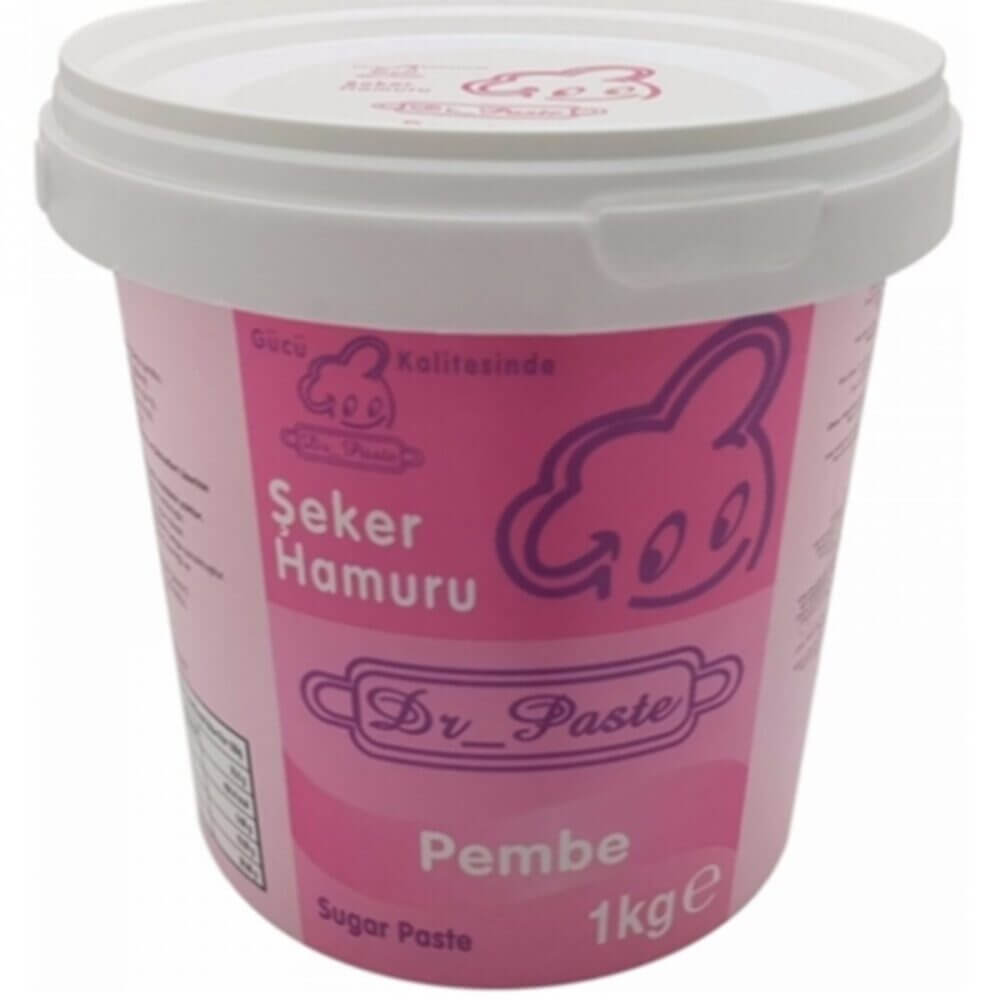 Şeker Hamuru 1 Kg. Pembe