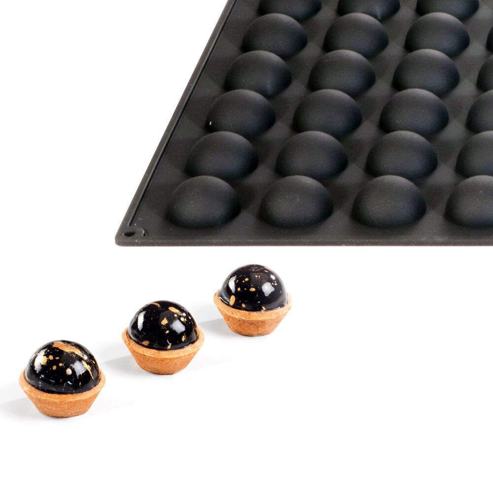 Martellato Sıl Mould 60x40 Sphere D.35 h 17,5 Mm