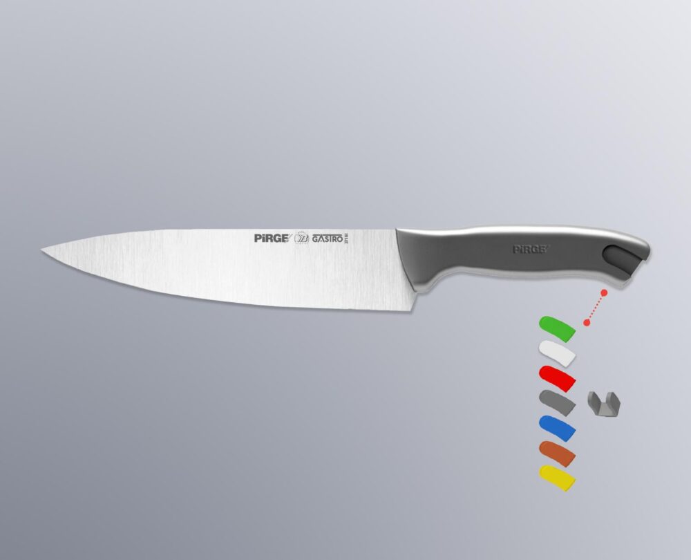 Pirge 37172Şef Bıçağı 25 cm Gri - Görsel 3