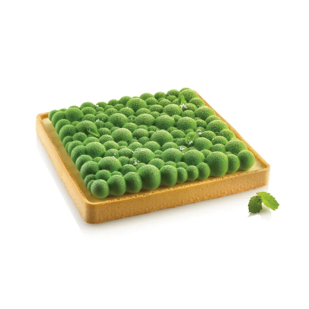 Silikomart Kıt Tarte Rıng Bubble 175x175 Mm